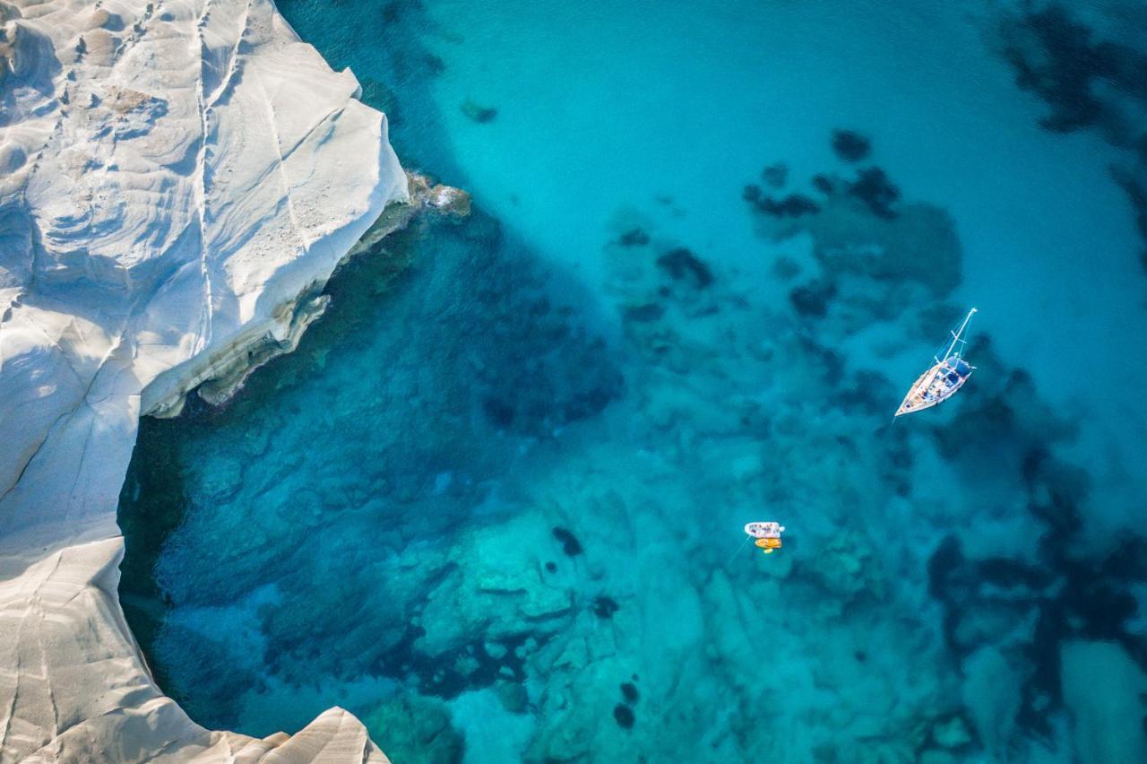 Psaravolada Hotel Milos Agia Kiriaki Beach  外观 照片