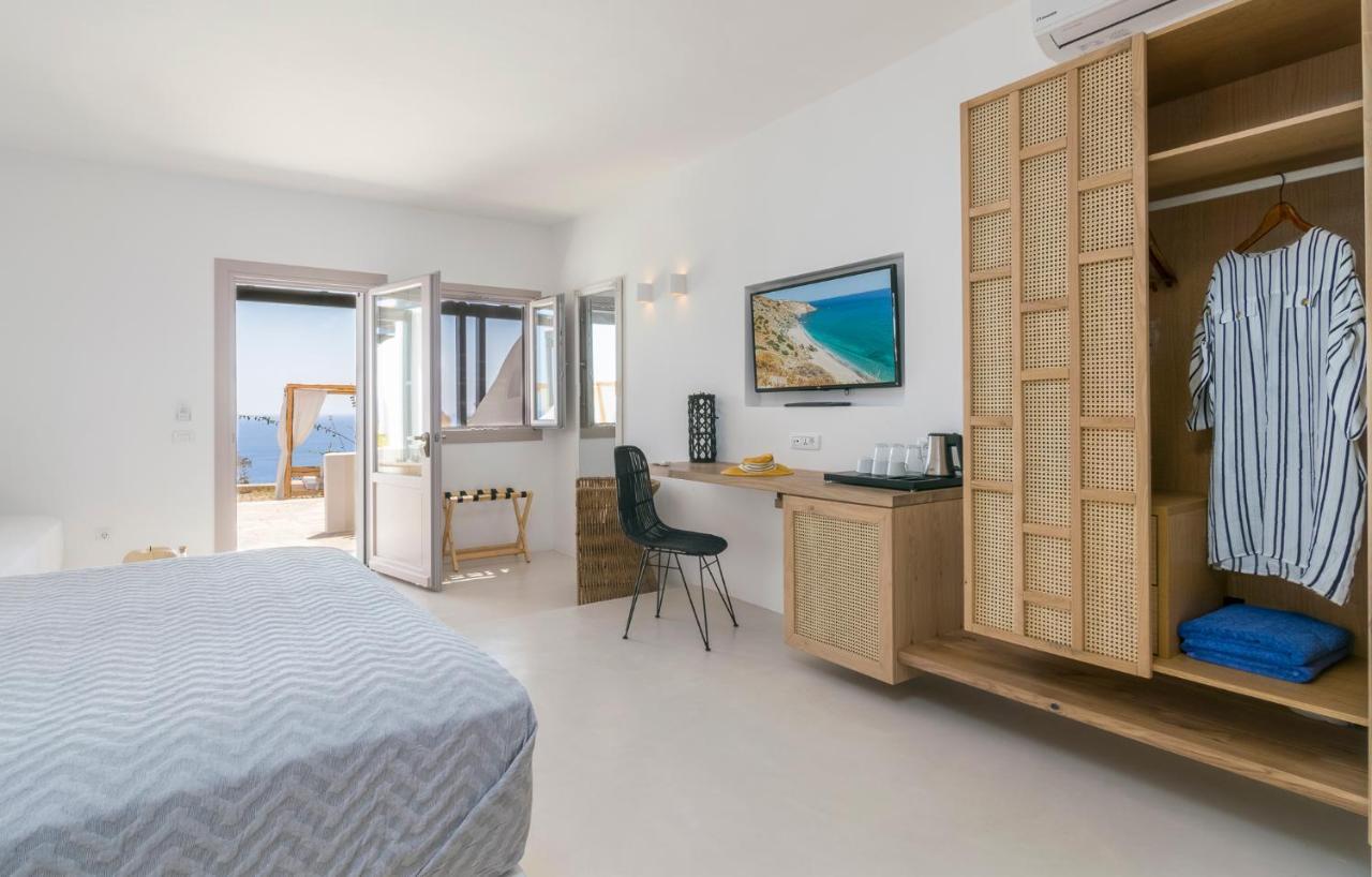 Psaravolada Hotel Milos Agia Kiriaki Beach  外观 照片
